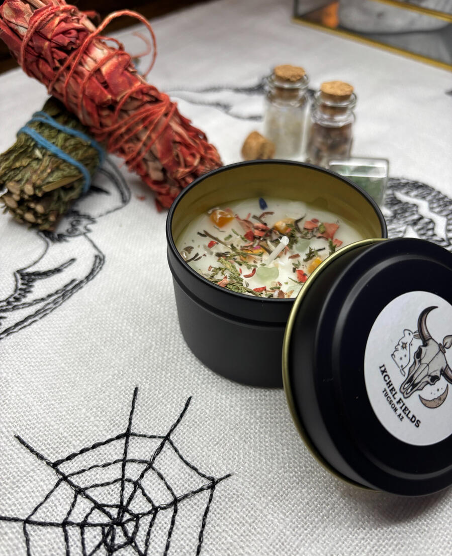 GTFO - Banishing Spell Hand Poured Candle